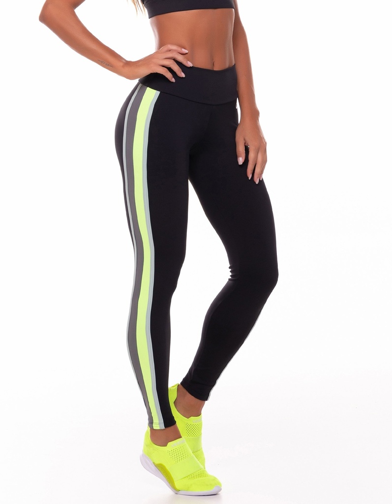 SMILLE NEON YELLOW LEGGINGS