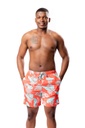 CORAL PALM SWIM TRUNKS