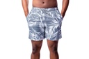 B&amp;W PALM SWIM TRUNKS