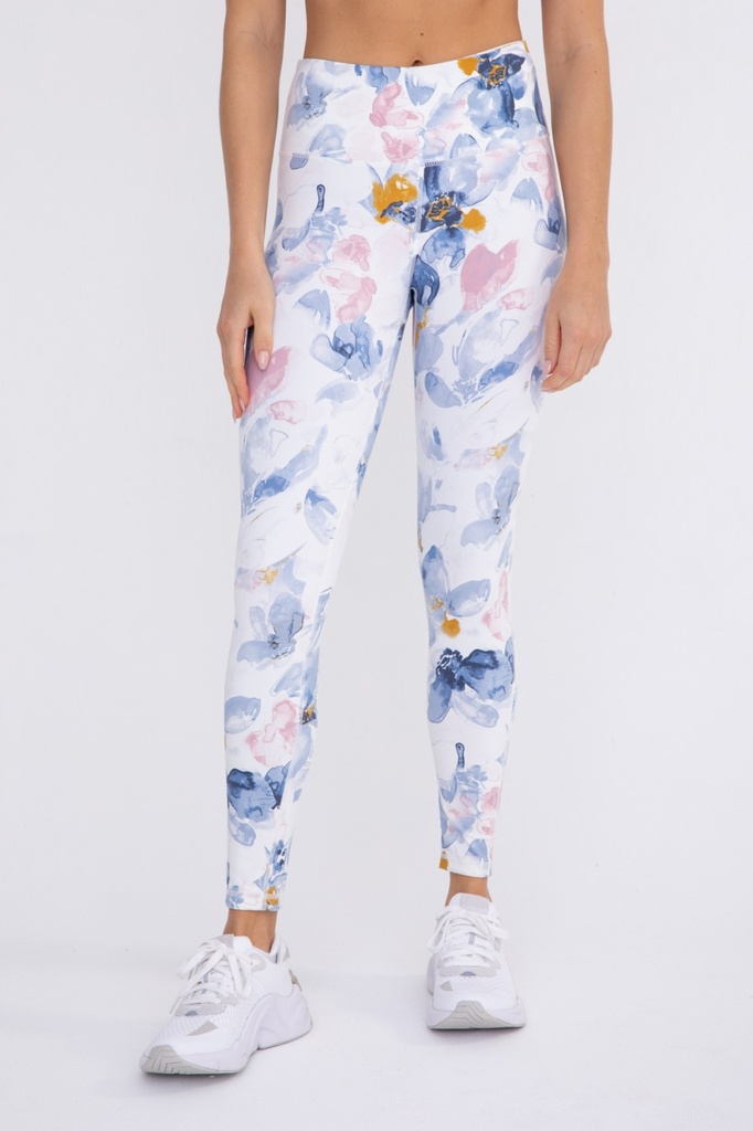 WATERCOLOUR FLORAL LEGGINGS