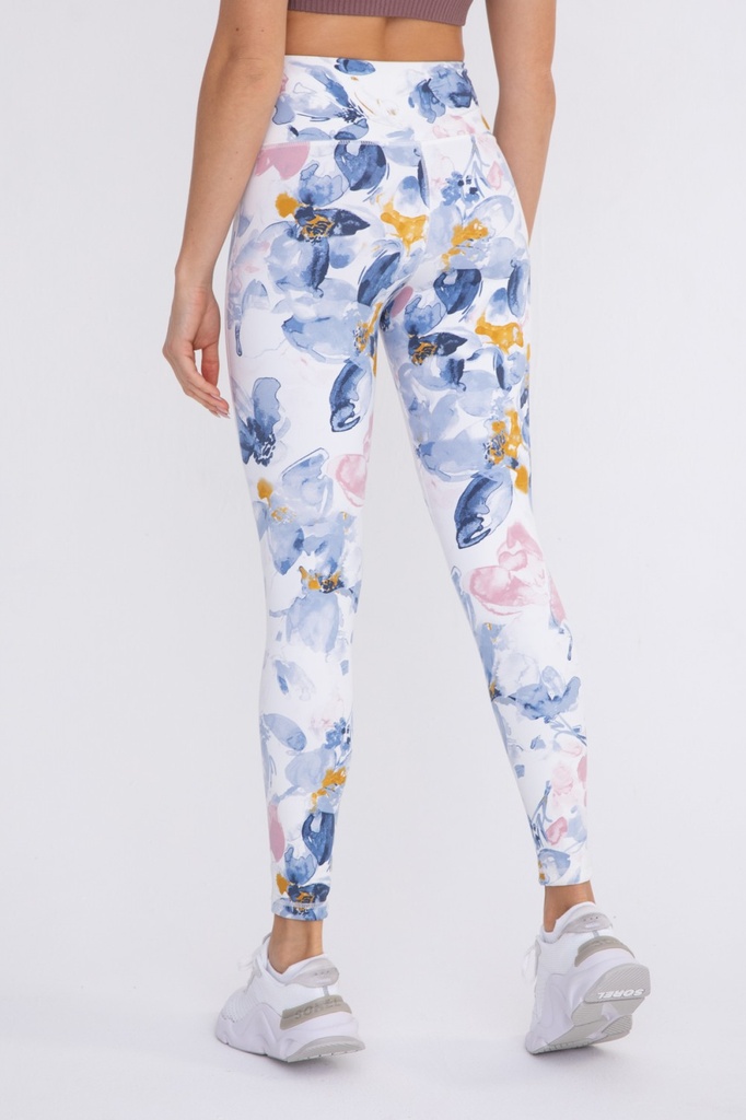 WATERCOLOUR FLORAL LEGGINGS