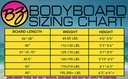 BZ T-10 40" BODYBOARD
