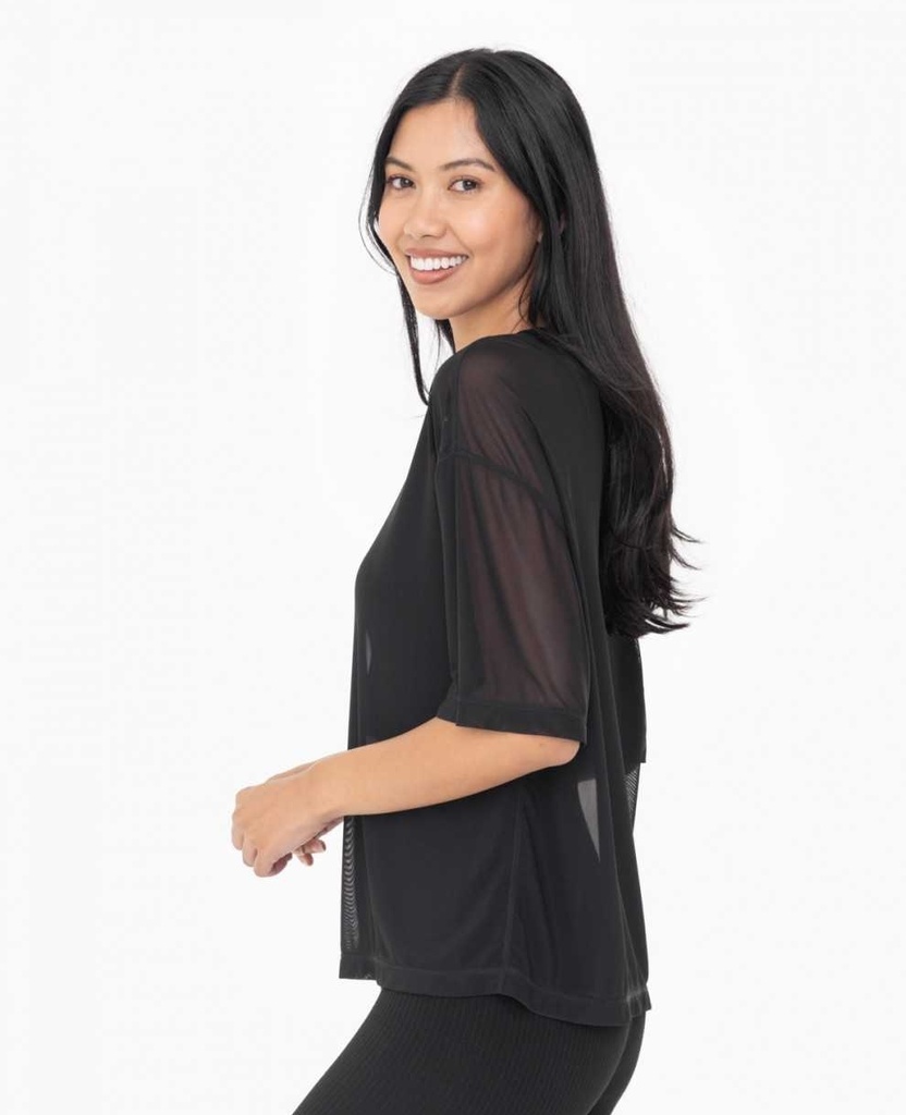 SHEER OVERSIZED TOP