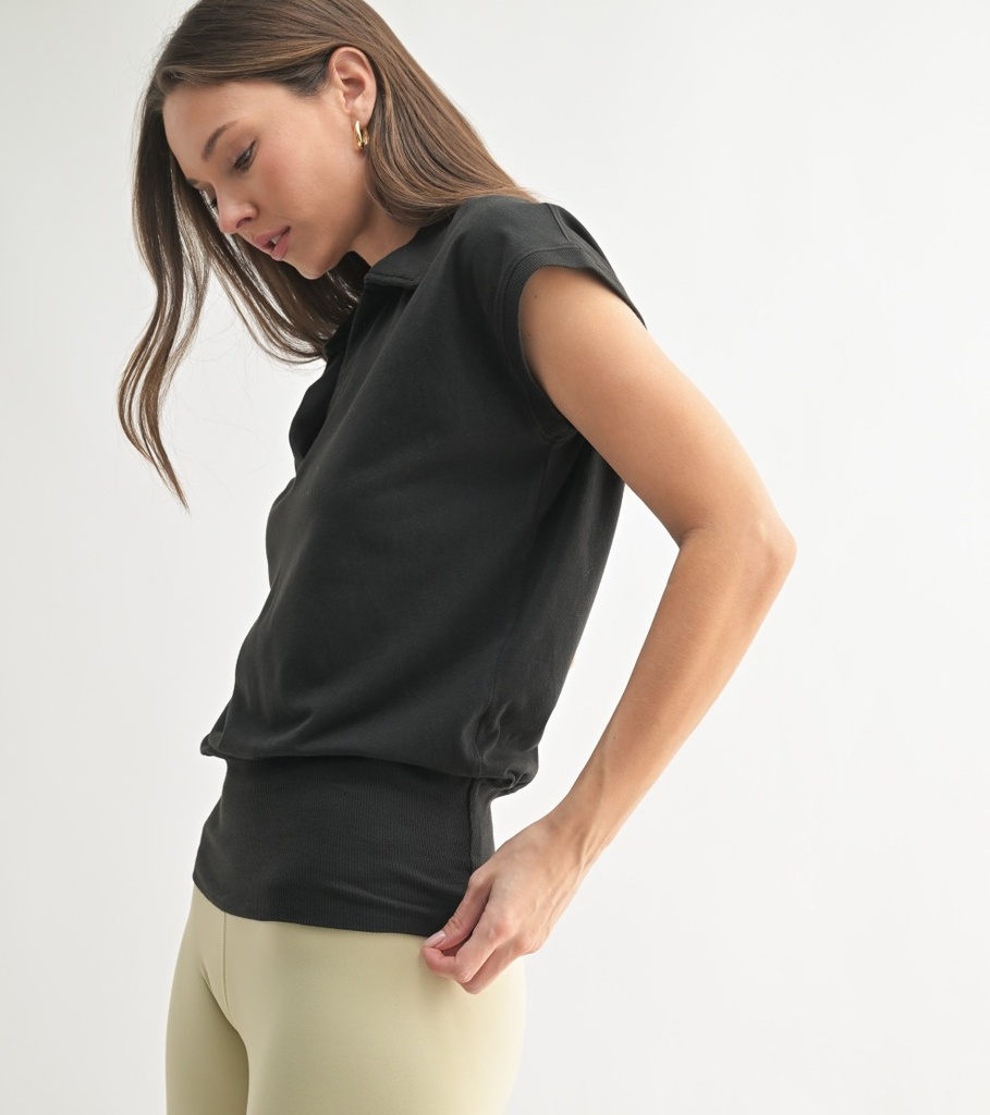 SHORELINE POLO TEE