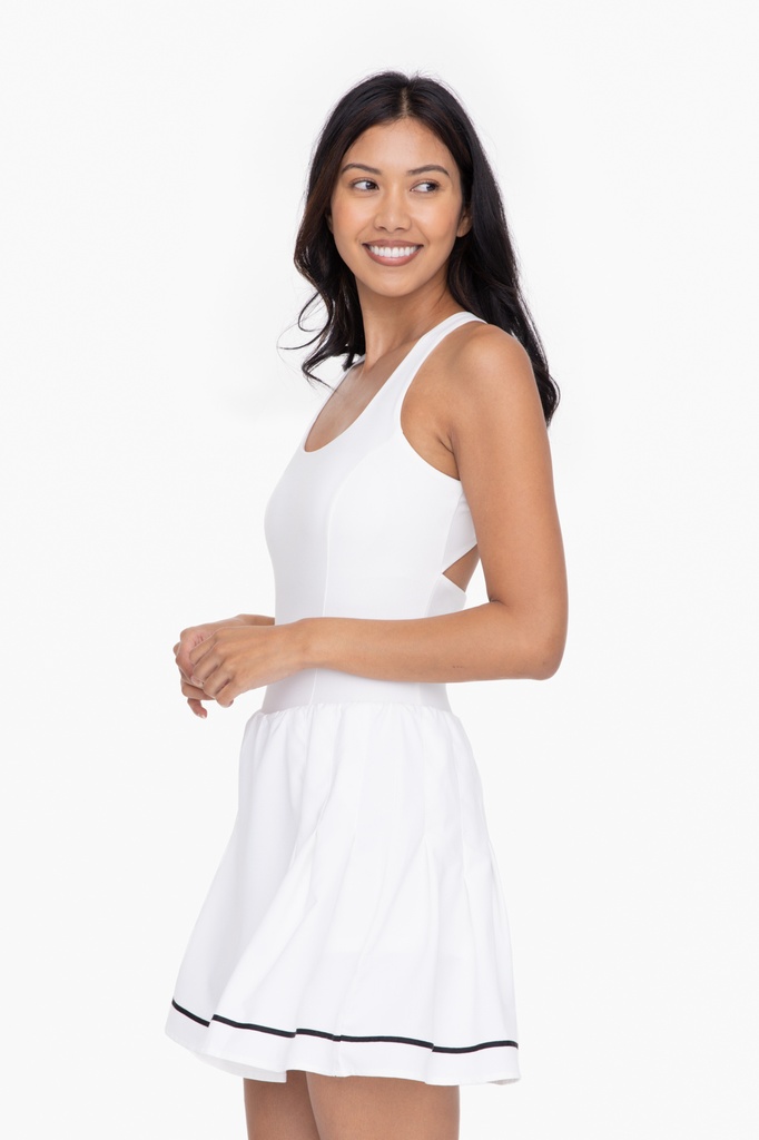 CRISS CROSS SKATER DRESS