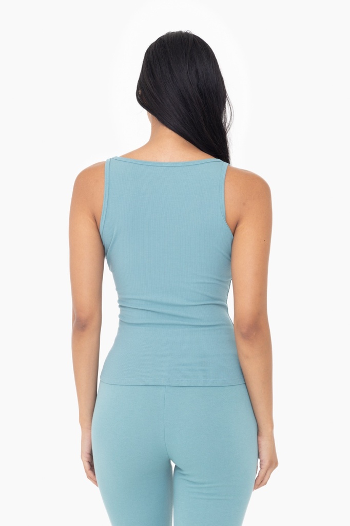 MICRO-RIBBED TANK TOP