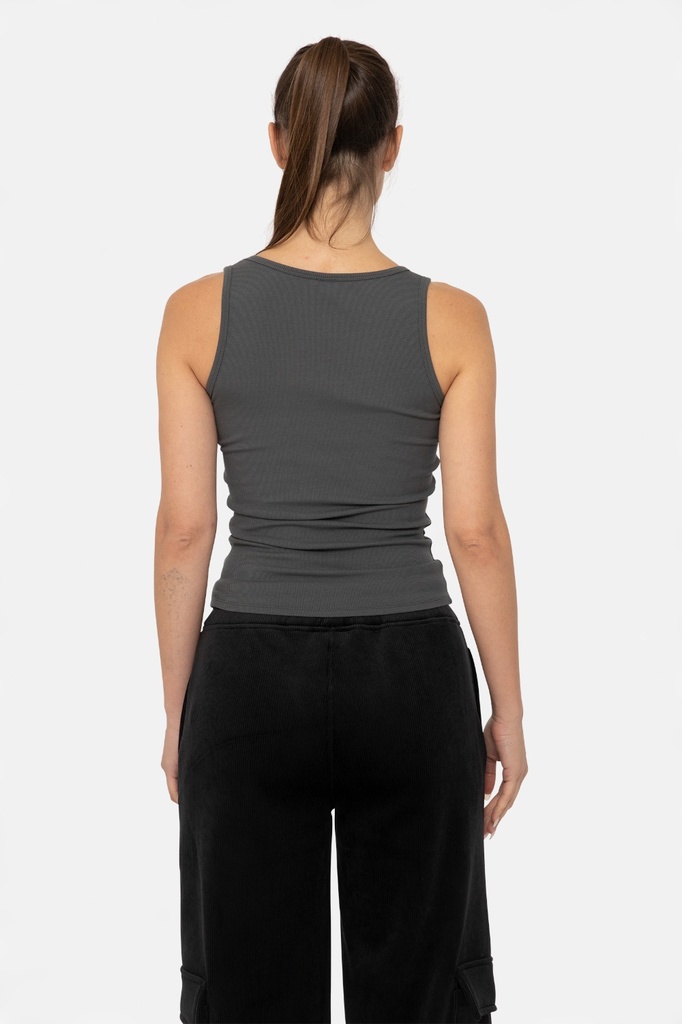 MICRO-RIBBED TANK TOP