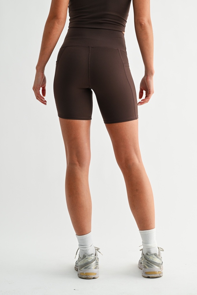 VENICE SCULP BIKER SHORTS