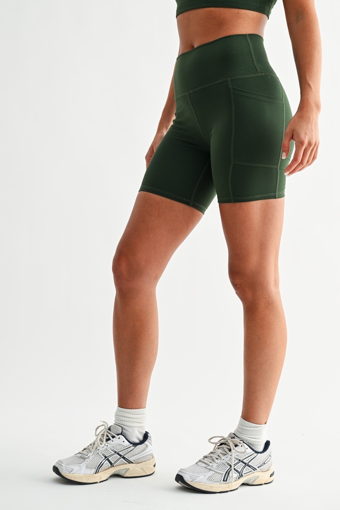 VENICE SCULP BIKER SHORTS