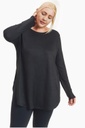 LONG SLEEVE TOP W/SIDE SLITS