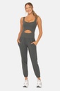 KEYHOLE CUTOUT JUMPSUIT