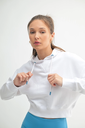 COLOURPOP CROPPED HOODIE