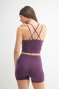 VENICE CLOUD CRISS-CROSS WORKOUT BRA