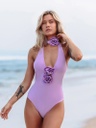 ELEGANT V-NECK SWIMSUIT