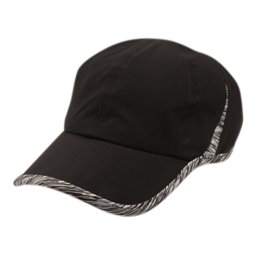 PONYTAIL YOGA ZIPPER CAP