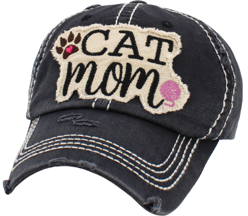 CAT MOM VINTAGE CAP