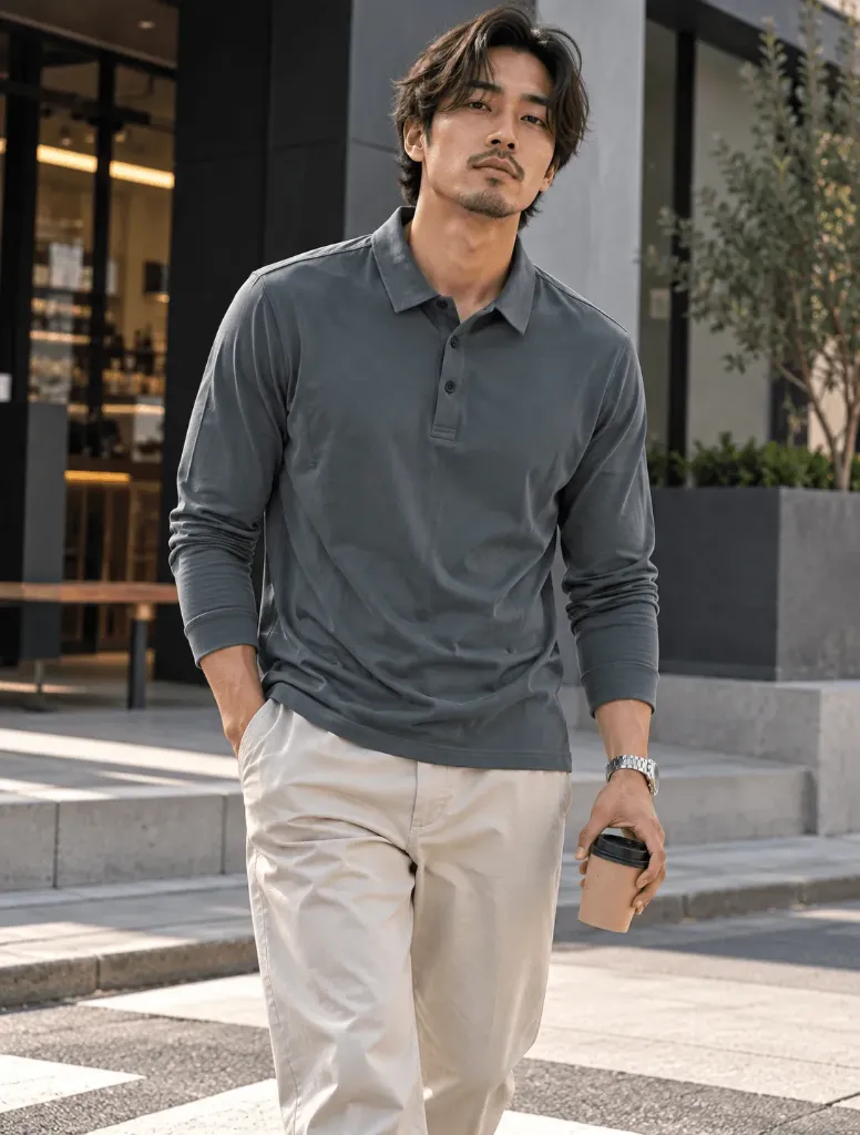 CLASSIC LONG SLEEVE POLO