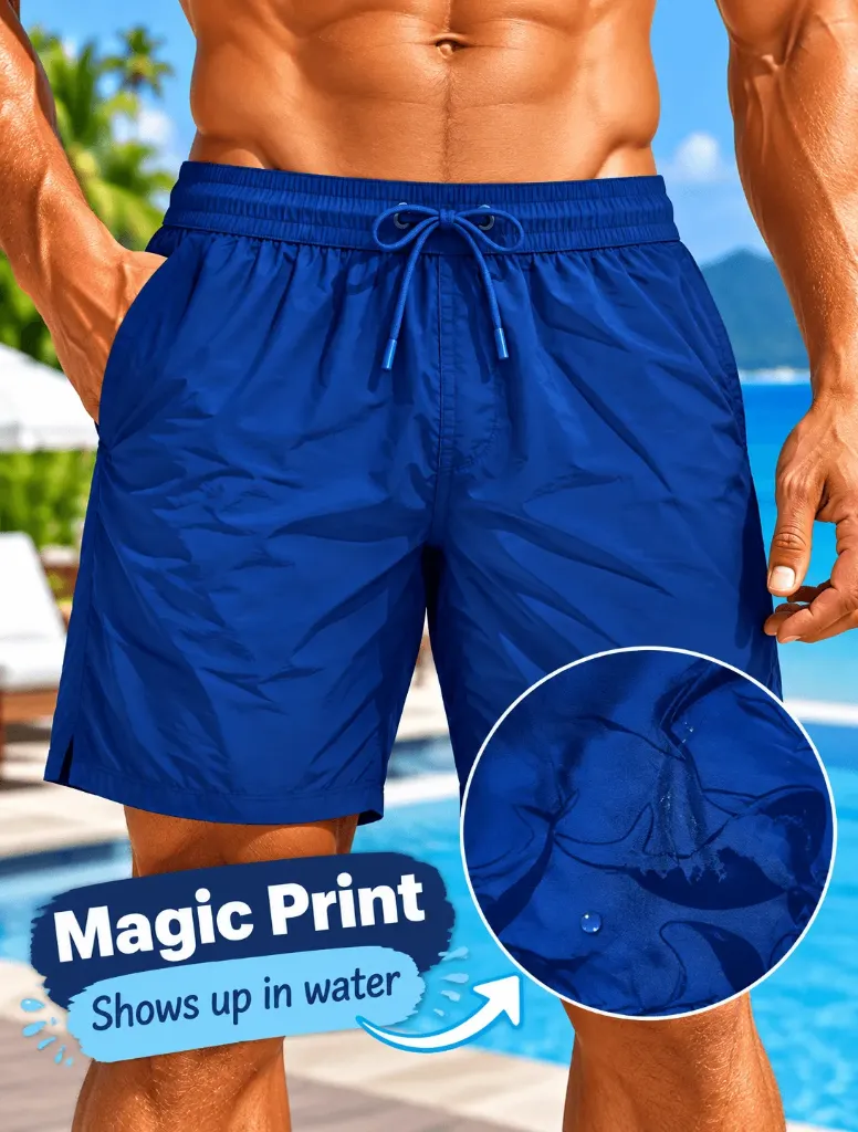 MAGIC WHALE SWIM TRUNKS