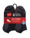 MEN'S 6PK CUSHION LOW CUT SOCKS