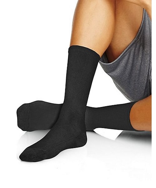 MEN'S 6PK TEMP CREW SOCKS