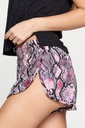 SNAKE SKIN RUN SHORTS