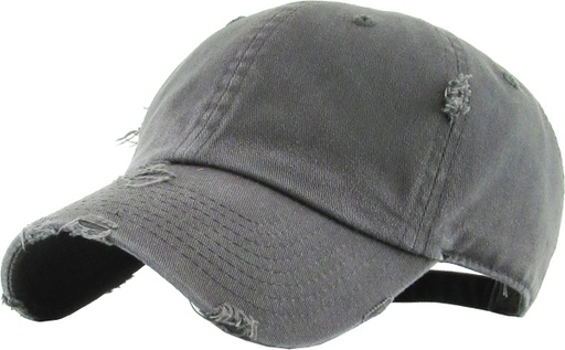 [KBE-VIN-DGY] VINTAGE BASEBALL CAP