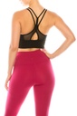 MESH PANEL BACK WORKOUT BRA