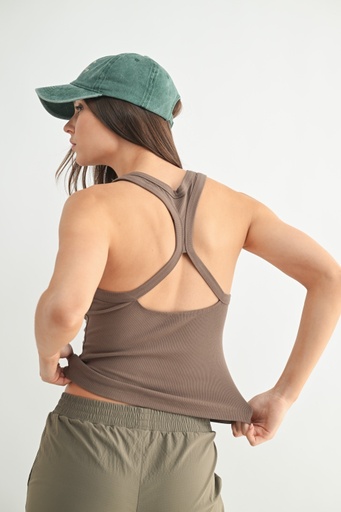RIBBED RACERBACK TANK