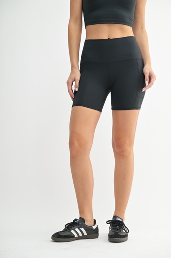 VENICE SCULP BIKER SHORTS