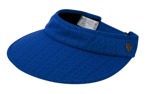 [V2721-BLUE] SUMMER COLOUR PRINT VISOR