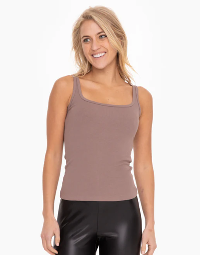 MICRO-RIBBED TANK TOP