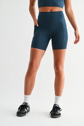 VENICE SCULP BIKER SHORTS
