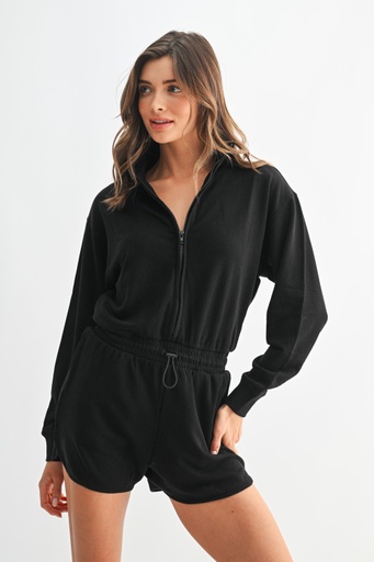 MOCKNECK ROMPER