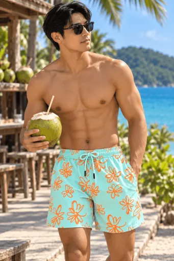 DAISY SWIM TRUNKS